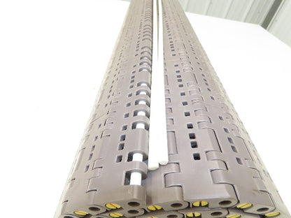 Rexnord HP7706-33 MatTop Perforated Top Plastic Conveyor Chain 33"W 10' Length