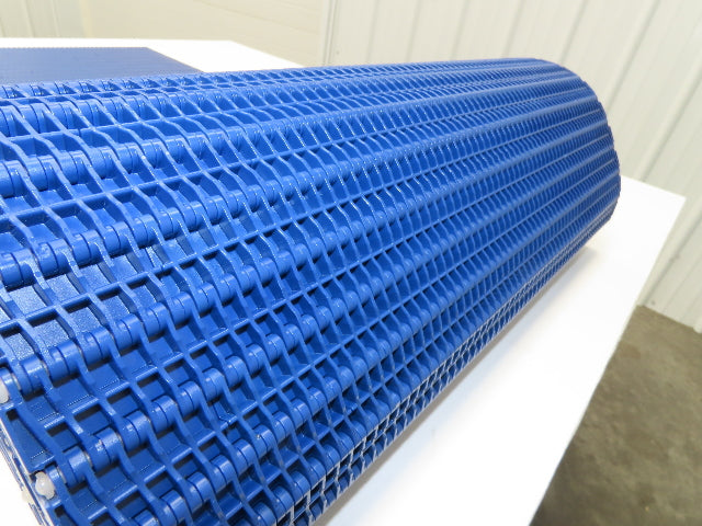 Intralox 900 MatTop Flat Top Plastic Conveyor Belt Chain BLUE 21.6"W 10' Length