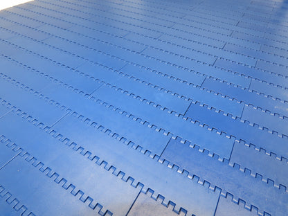 Intralox 900 MatTop Flat Top Plastic Conveyor Belt Chain BLUE 21.6"W 10' Length