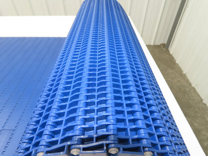 Intralox 900 MatTop Flat Top Plastic Conveyor Belt Chain BLUE 21.6"W 10' Length