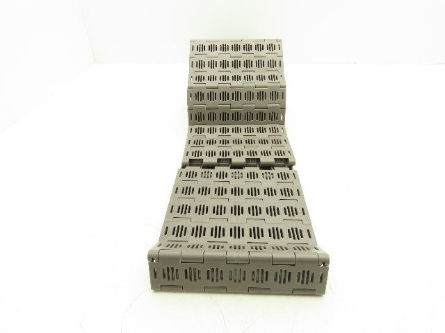 Rexnord 5706-7.5 MatTop Perforated Top Plastic Conveyor Belt Chain 7.5"W 10'L