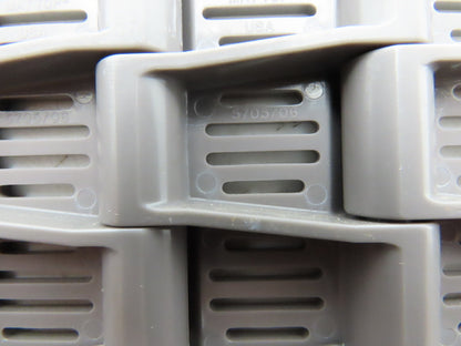 Rexnord 5706-7.5 MatTop Perforated Top Plastic Conveyor Belt Chain 7.5"W 10'L