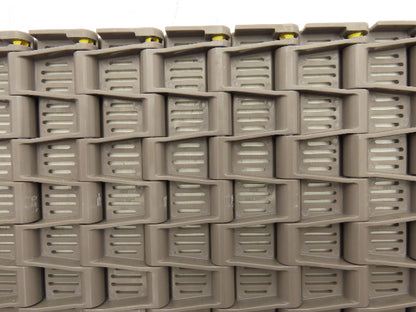 Rexnord 5706-7.5 MatTop Perforated Top Plastic Conveyor Belt Chain 7.5"W 10'L