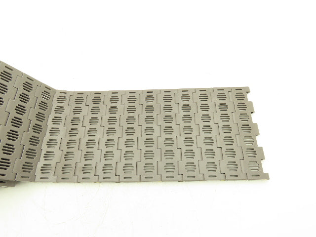Rexnord 5706-7.5 MatTop Perforated Top Plastic Conveyor Belt Chain 7.5"W 10'L