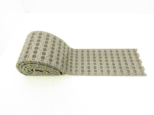 Rexnord 5706-7.5 MatTop Perforated Top Plastic Conveyor Belt Chain 7.5"W 10'L