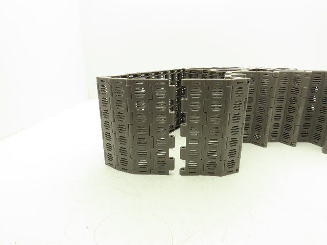 Rexnord 5706-7.5 MatTop Perforated Top Plastic Conveyor Belt Chain 7.5"W 10'L