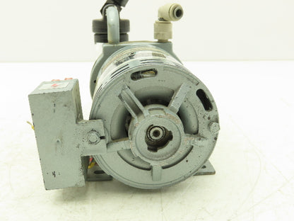 Gast 0532-104A-G621X Motor Mounted Rotary Vane Vacuum Pump 0.6 CFM 15 PSI 115V