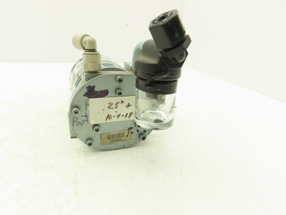 Gast 0532-104A-G621X Motor Mounted Rotary Vane Vacuum Pump 0.6 CFM 15 PSI 115V