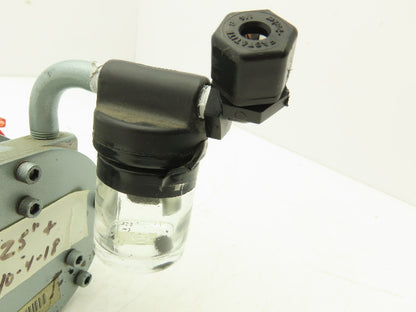 Gast 0532-104A-G621X Motor Mounted Rotary Vane Vacuum Pump 0.6 CFM 15 PSI 115V