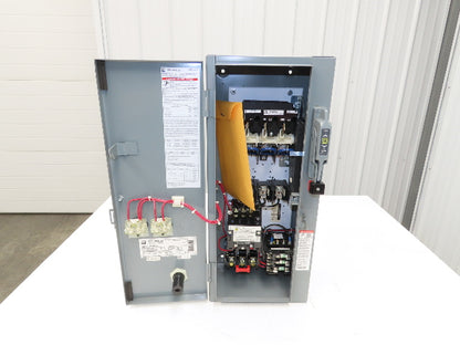 Square D Combination Motor Starter Non Fusible 10HP 600V 3ph 120V Coil