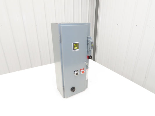 Square D Combination Motor Starter Non Fusible 10HP 600V 3ph 120V Coil