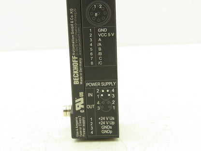 Beckhoff EP5101-0002 EtherCAT Box Incremental Encoder Interface 1 Channel Bus 5V