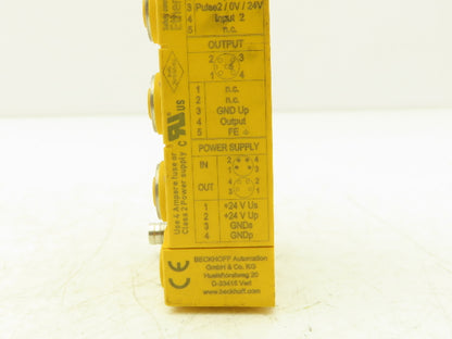 Beckhoff EP1957-0022 EtherCAT Box TwinSAFE Logic 8-Channel I/O Module 24VDC
