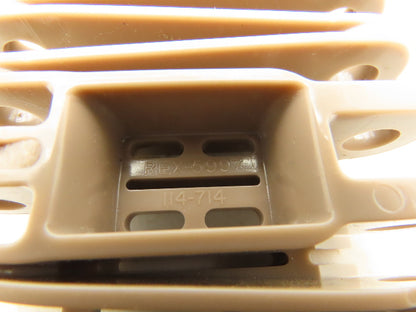 Rexnord 5997 MatTop Raised Rib Plastic Conveyor Belt Chain 6"W 23"L 10 Links