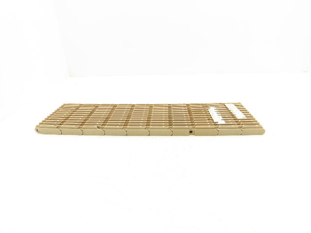 Rexnord 5997 MatTop Raised Rib Plastic Conveyor Belt Chain 6"W 23"L 10 Links