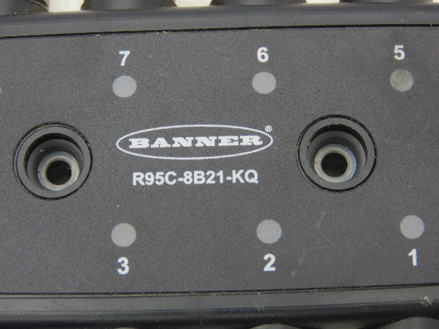 Banner R95C-8B21-KQ IO-link Hub Converter 8 port 4-pin M12 24 VDC
