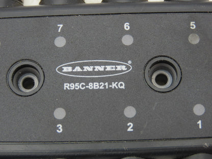 Banner R95C-8B21-KQ IO-link Hub Converter 8 port 4-pin M12 24 VDC