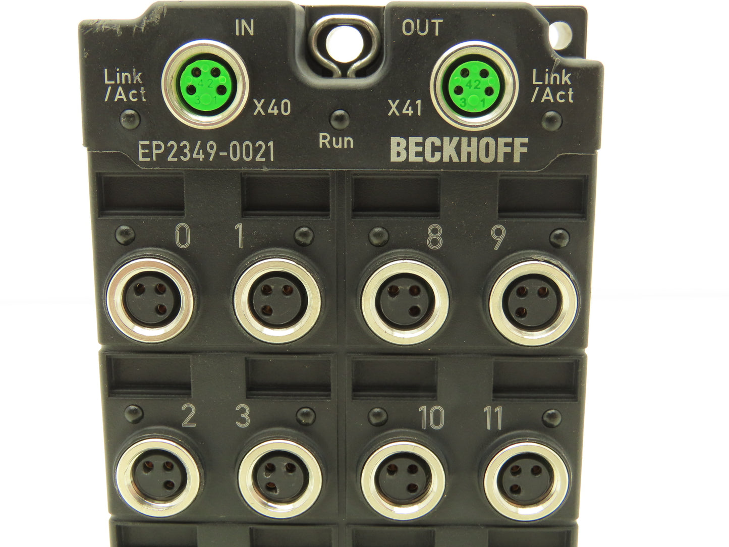 Beckhoff EP2349-0021 EtherCAT Box 16-Channel Digital Combi I/O Module 24VDC