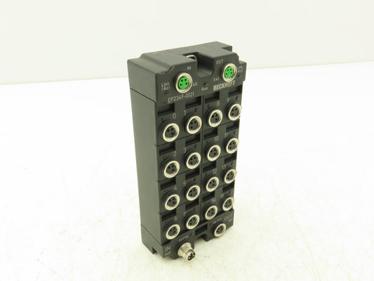 Beckhoff EP2349-0021 EtherCAT Box 16-Channel Digital Combi I/O Module 24VDC