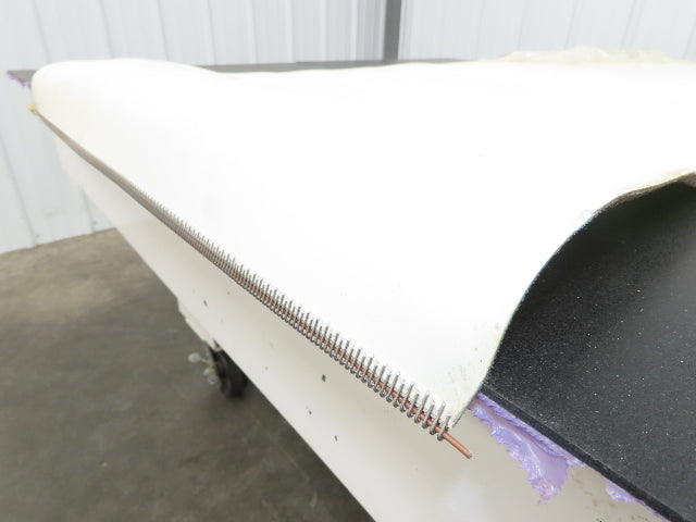 Habasit FNB-5E+H15 Food Grade Antimicrobial Conveyor Belt 28"W x 53"L