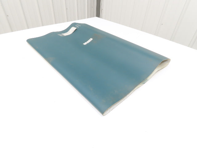 27.5"W Green PVC Rubber Conveyor Belt 700mm W x 1050mm L Endless 2-Ply