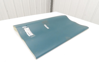 27.5"W Green PVC Rubber Conveyor Belt 700mm W x 1050mm L Endless 2-Ply