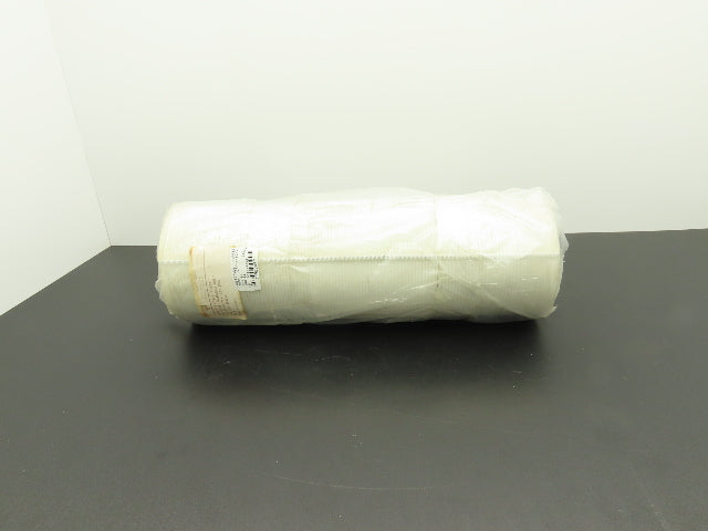 Ammeraal Beltech 17.5"W  x 11'L Conveyor Belt White Nylon Synthetic 132"L 588250