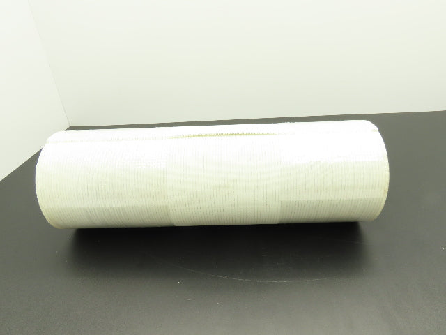 Ammeraal Beltech 17.5"W  x 11'L Conveyor Belt White Nylon Synthetic 132"L 588250