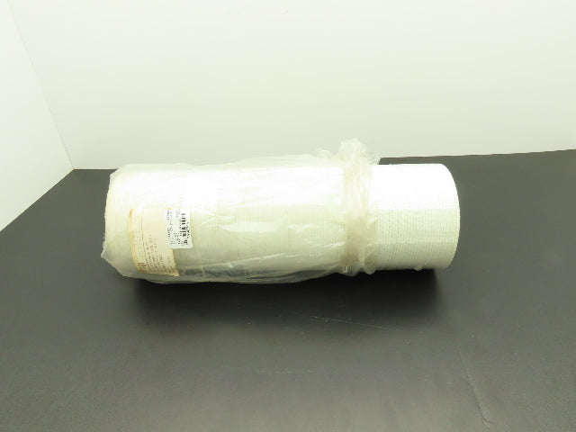 Ammeraal Beltech 17.5"W  x 11'L Conveyor Belt White Nylon Synthetic 132"L 588250