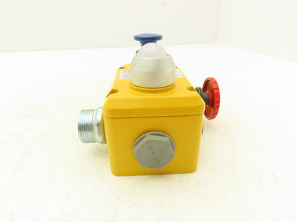 ABB LineStrong2 Rope Pull Grab Wire Safety Switch 240VAC E-Stop 2TLA050202R1332