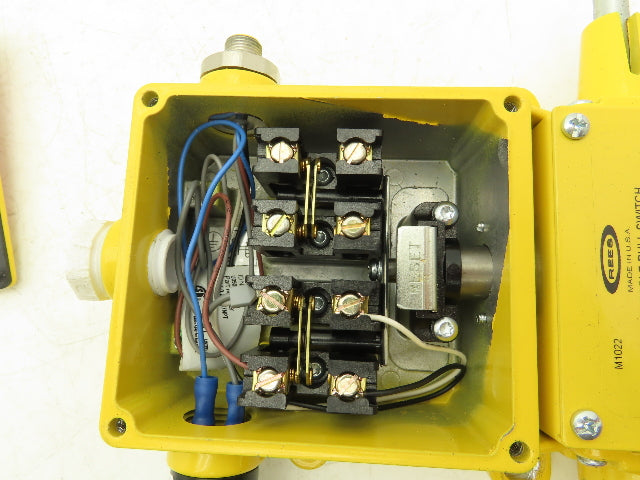 Rees 04962 Cable Pull Safety Switch E-Stop Assembly With Broken Cable Detection