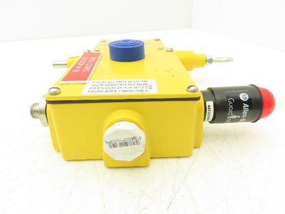 Rees 04962 Cable Pull Safety Switch E-Stop Assembly With Broken Cable Detection