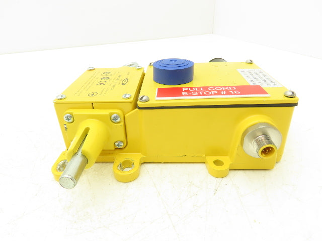 Rees 04962 Cable Pull Safety Switch E-Stop Assembly With Broken Cable Detection