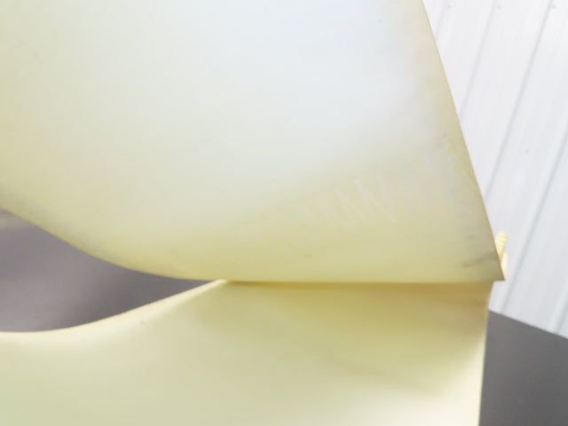 16"W x 9'L White PVC Smooth Top Conveyor Belt Corrugated Side Walls Endless