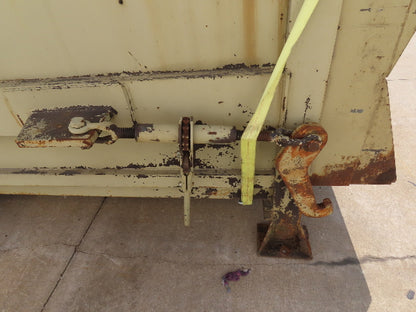 Piqua Industrial Trash Dumpster Garbage Compactor Top Load 20Hp 230/460V Pusher