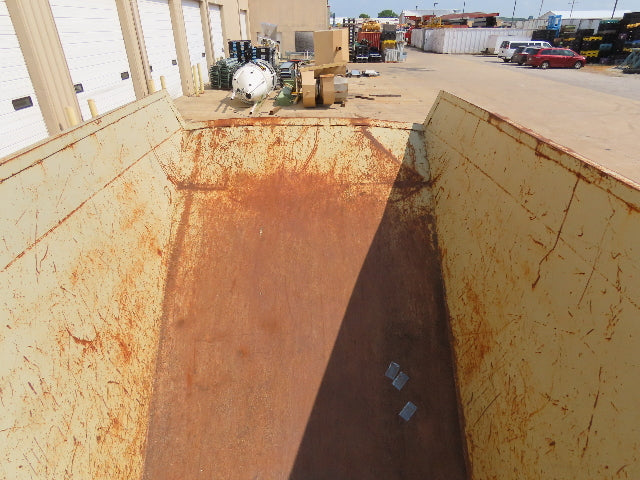Piqua Industrial Trash Dumpster Garbage Compactor Top Load 20Hp 230/460V Pusher