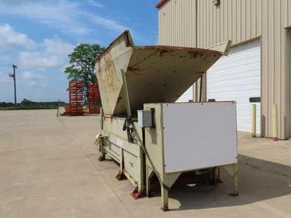 Piqua Industrial Trash Dumpster Garbage Compactor Top Load 20Hp 230/460V Pusher