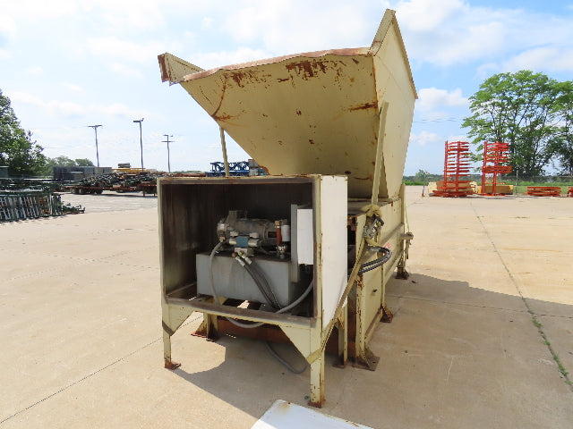 Piqua Industrial Trash Dumpster Garbage Compactor Top Load 20Hp 230/460V Pusher