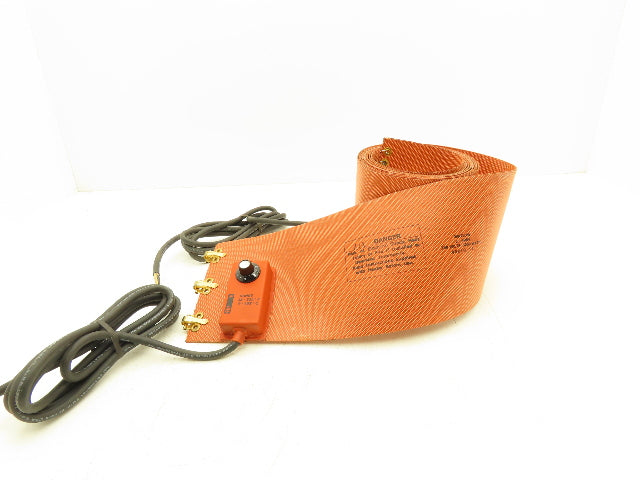 Watlow 6"W x 172"L Silicone Rubber Drum Band Heater 25-330°F 240V 2-Wire 3000W