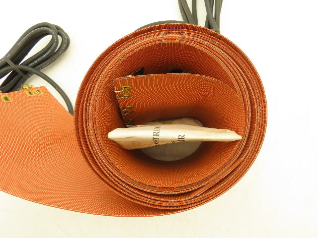 Watlow 6"W x 172"L Silicone Rubber Drum Band Heater 25-330°F 240V 2-Wire 3000W