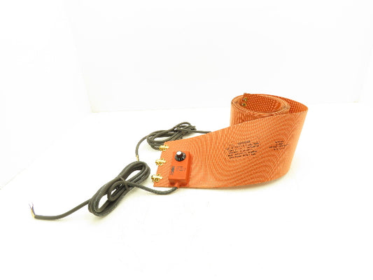 Watlow 6"W x 172"L Silicone Rubber Drum Band Heater 25-330°F 240V 2-Wire 3000W