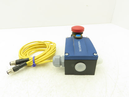 Schmersal ZQ 900-22N Cable Pull Safety Switch IP65 E-Stop 101184475 W/Cord