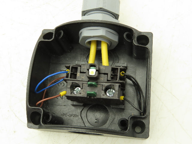 IEC 60947-5-1 Pushbutton Control Station Enclosure Reset Single Button Box