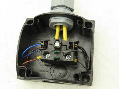 IEC 60947-5-1 Pushbutton Control Station Enclosure Reset Single Button Box