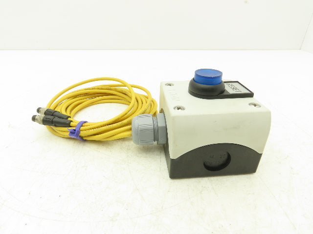 IEC 60947-5-1 Pushbutton Control Station Enclosure Reset Single Button Box