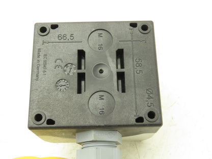 IEC 60947-5-1 Pushbutton Control Station Enclosure Reset Single Button Box
