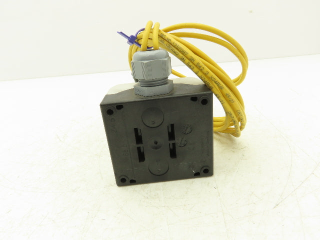 IEC 60947-5-1 Pushbutton Control Station Enclosure Reset Single Button Box