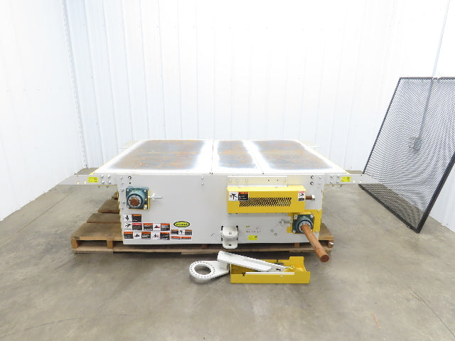 Hytrol BPC 49"W Slider Bed Belt Conveyor Center Drive Section *Needs Motor*