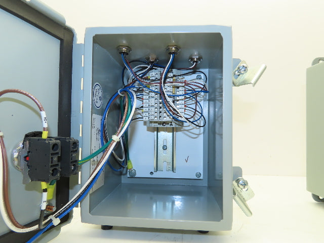 Hoffman A8066CH/SPL Electrical Enclosure 8x6x6" Switch With Indicator Lot of 2