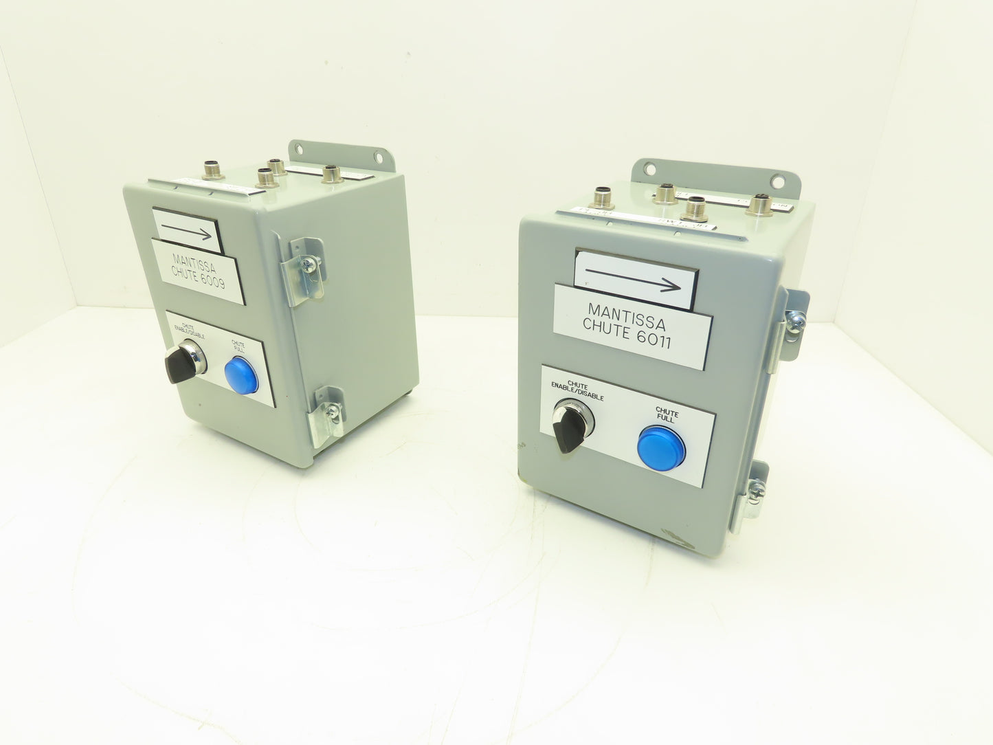 Hoffman A8066CH/SPL Electrical Enclosure 8x6x6" Switch With Indicator Lot of 2